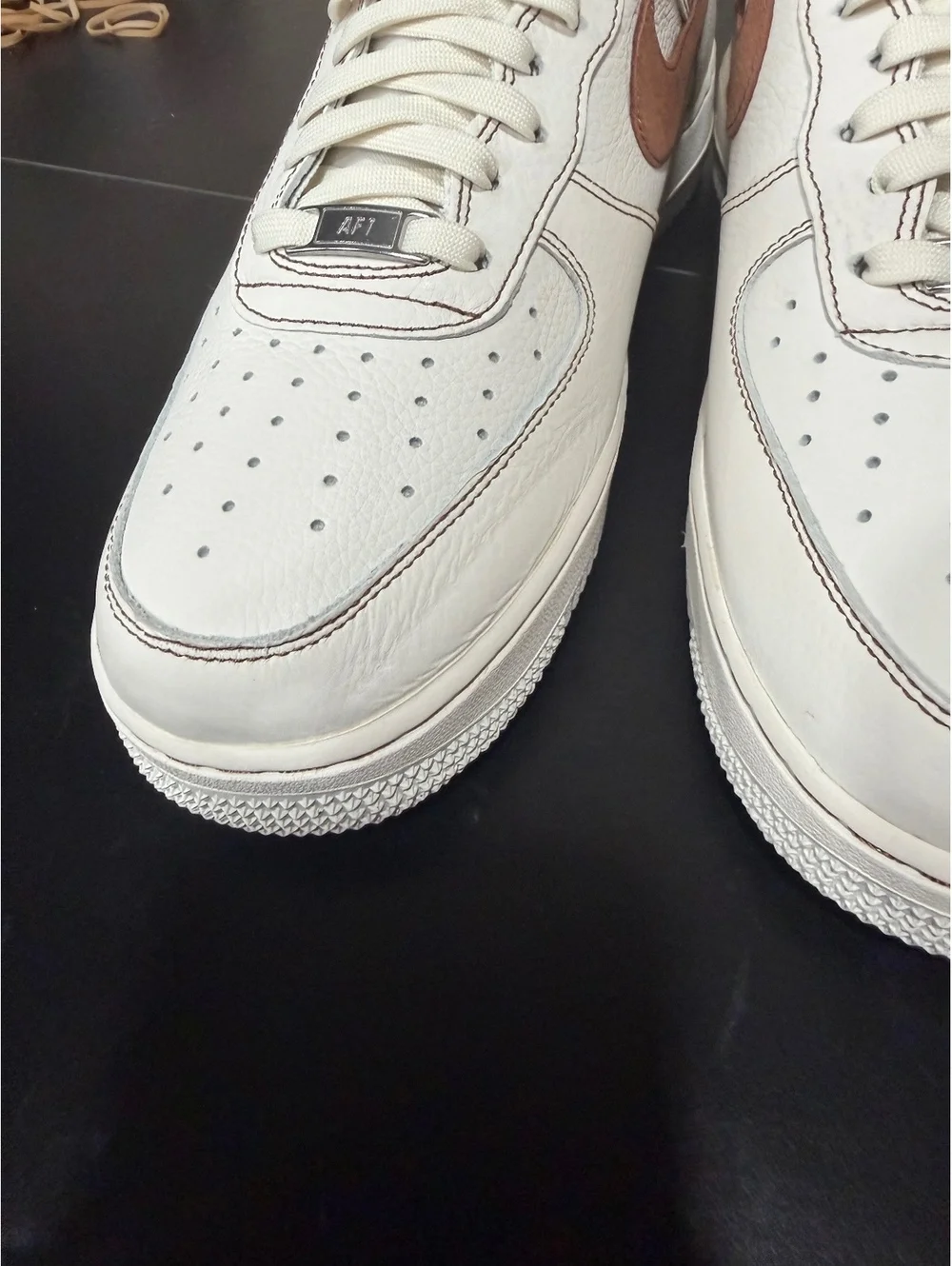 Size 10.5 - Nike Air Force 1 ‘07 LV8 “Ivory Saddle Brown”